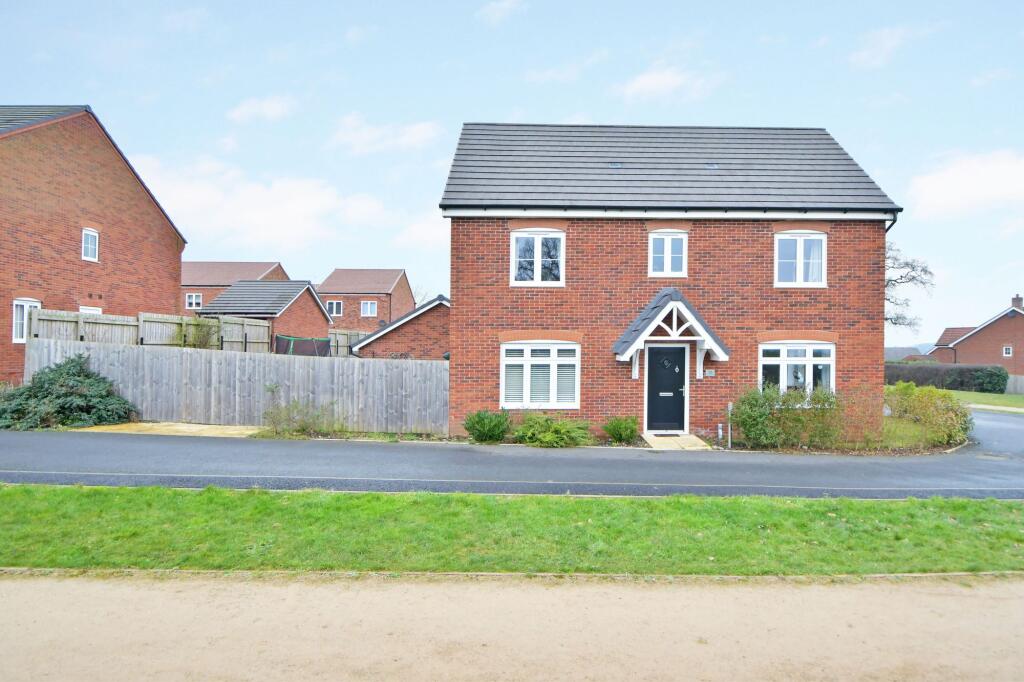 3-bed detached on Stagecoach Way, Eccleshall, ST21, £365,000