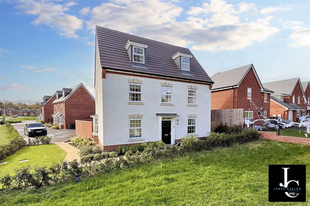 5-bed detached on Jackson Drive, Doseley, Telford, Shropshire, TF4 3GR, £495,000