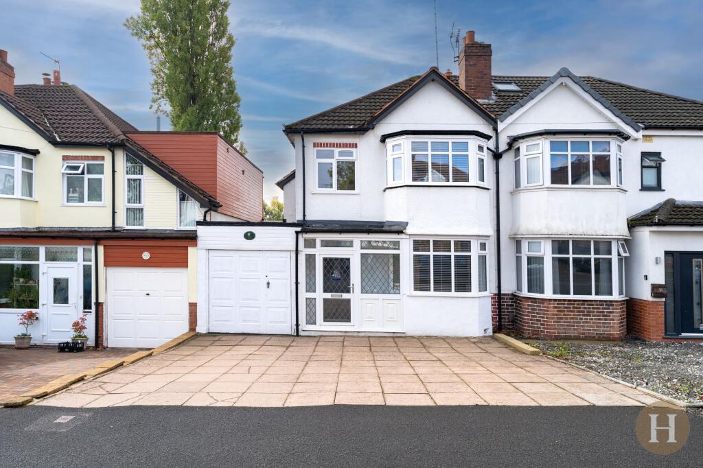 3-bed semi-detached on Weymoor Road, Birmingham, B17, £425,000