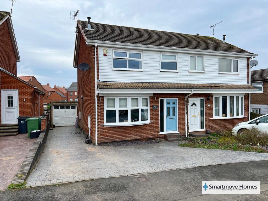 3-bed semi-detached on Holborn View, Codnor, Ripley, £199,950