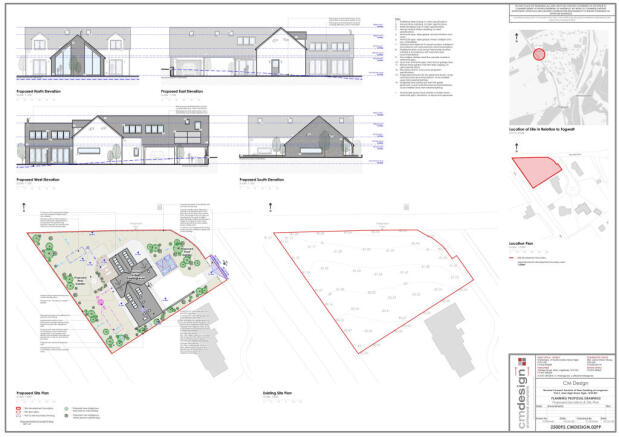 250092-CMD-02PP - Proposed Elevations &amp; Site Plan_