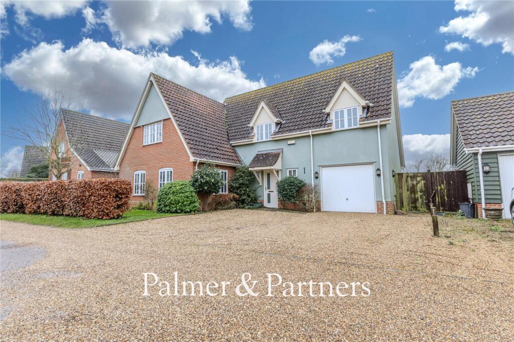 4-bed detached on The Gables, Leiston, Suffolk, IP16, £450,000