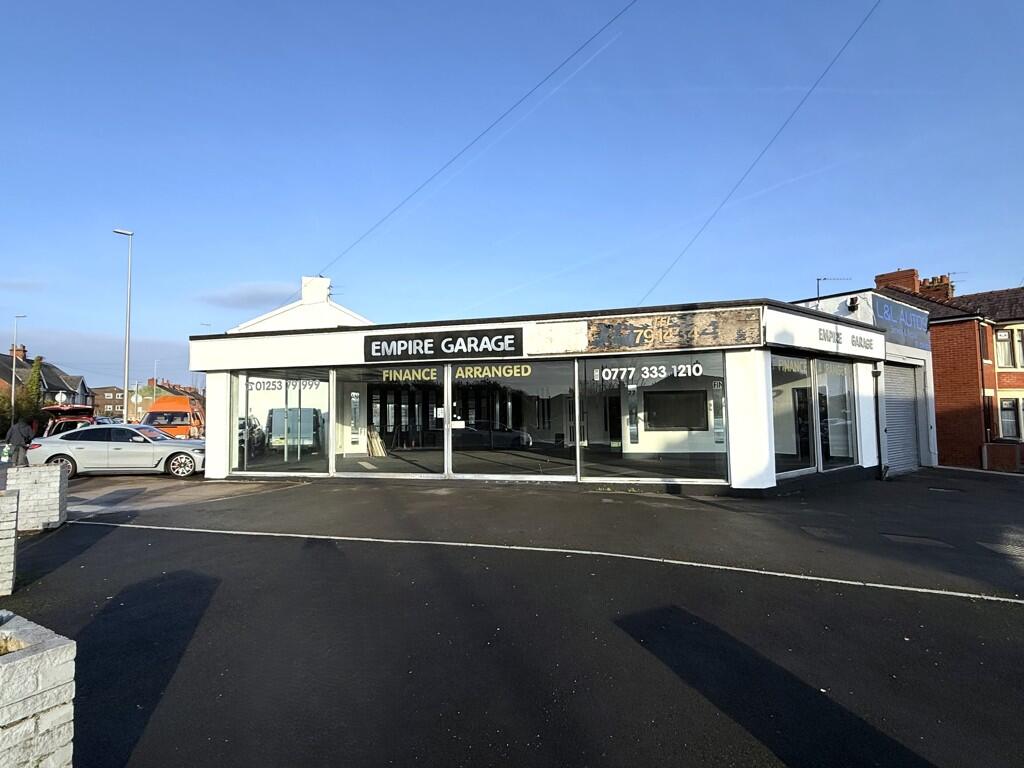 Main image of property: FORMER EMPIRE GARAGE, HAWES SIDE LANE, BLACKPOOL, LANCASHIRE, FY4