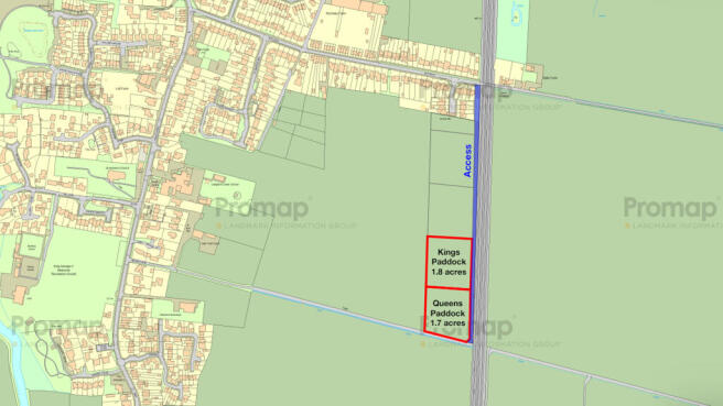 The Paddocks, Langford Site Plan.
