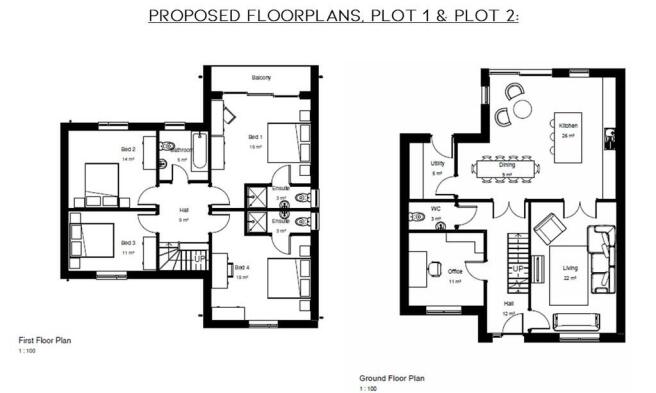Plot 1 &amp; 2 Fl...