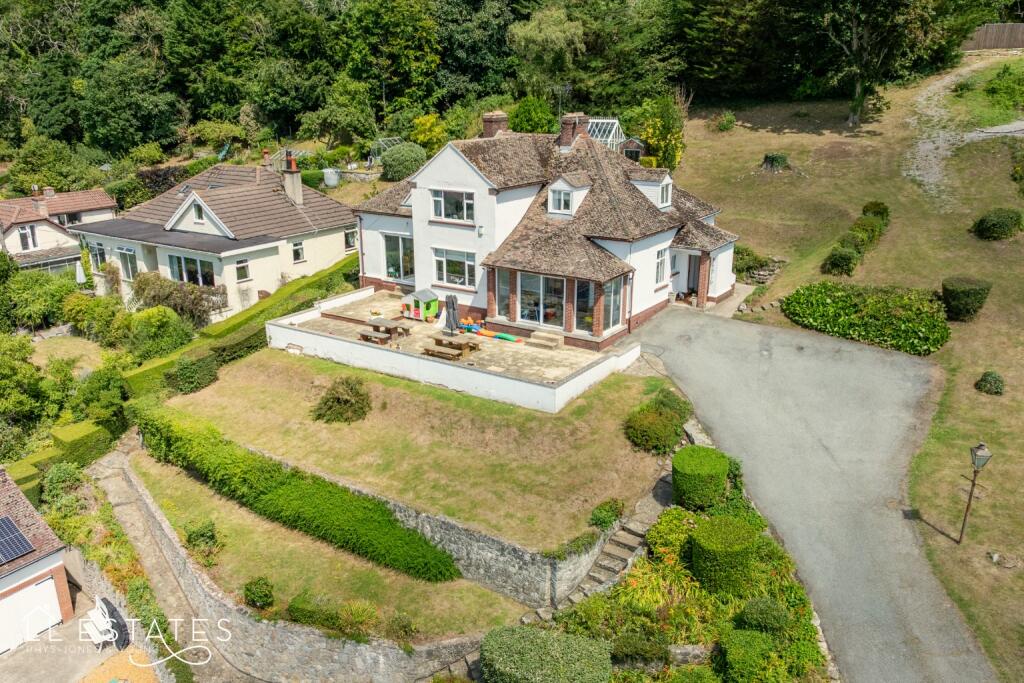 5-bed detached on Cwm Road, Dyserth, £550,000