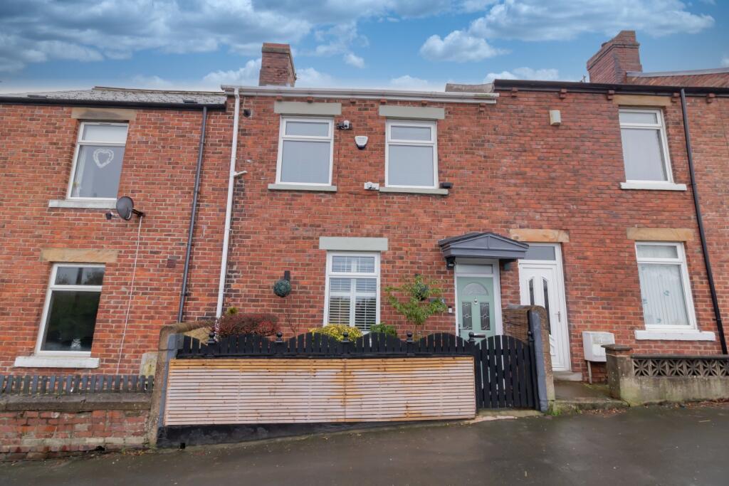 3-bed terraced on Blanche Terrace, Stanley, Durham, £95,000
