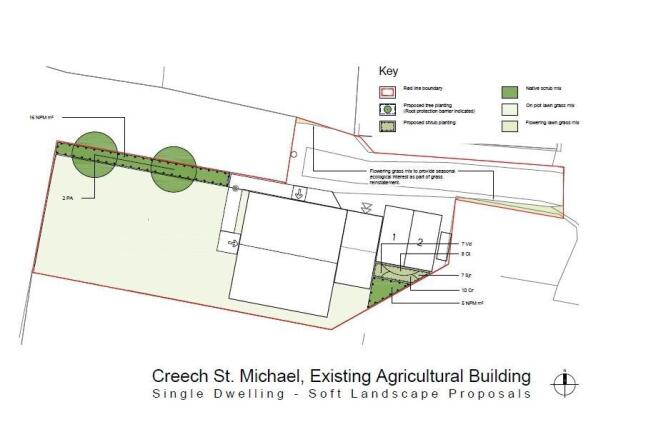Building Plot @, North End Creech St. Michael, Tau