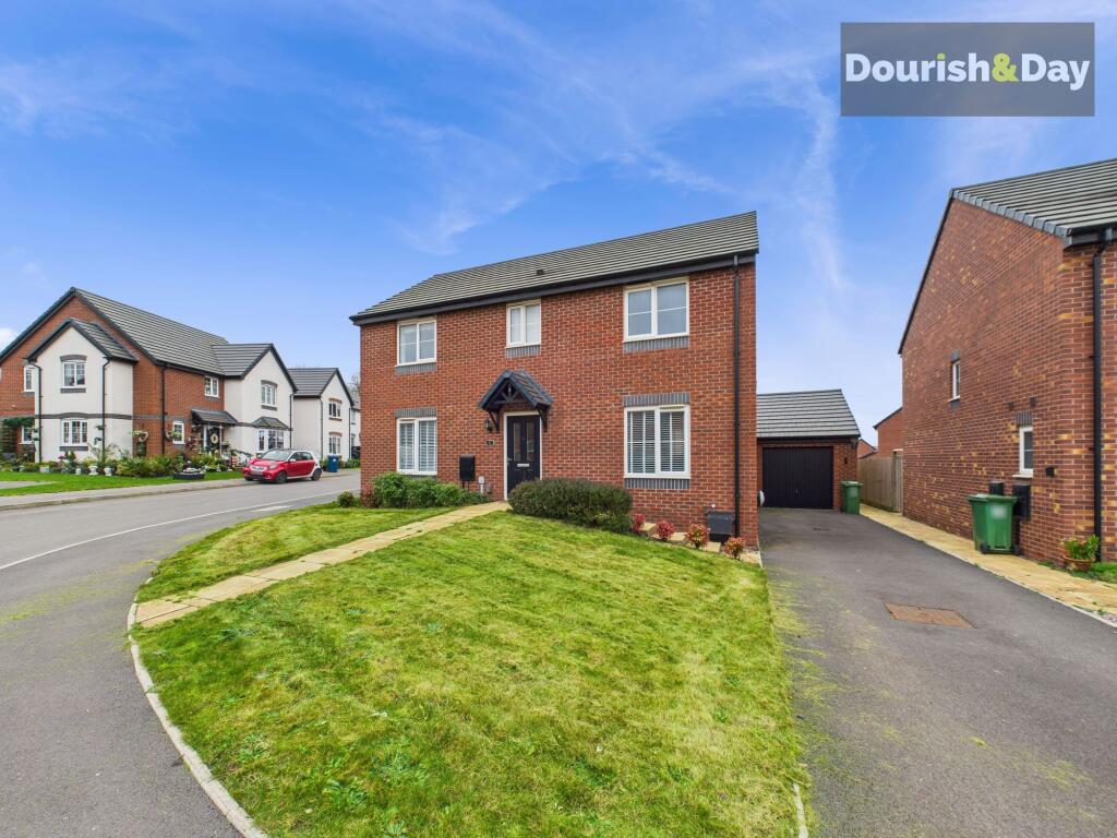 4-bed detached on Bolsover Drive, Stafford, ST16, £340,000