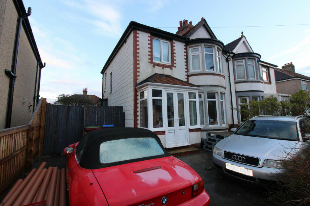 3-bed semi-detached on Gresham Road,  Cleveleys, FY5, £170,000