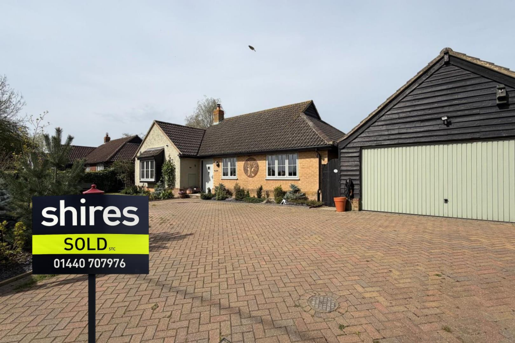 3-bed detached on Upper Farm Road, Ashen, Sudbury, £425,000