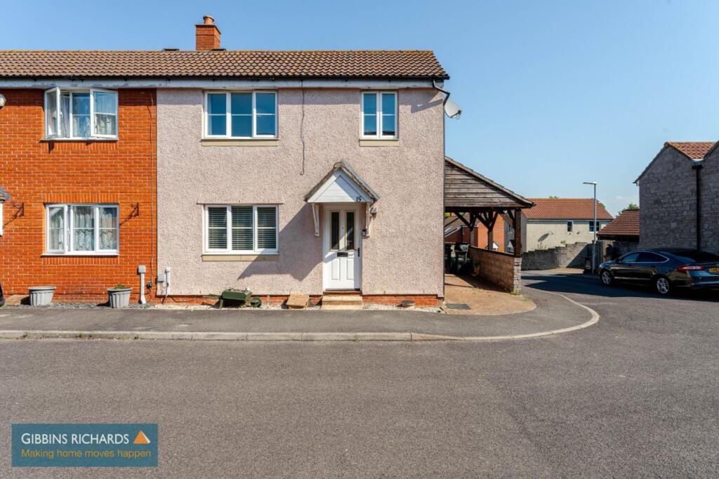 3-bed semi-detached on Culverhay Close, Puriton, TA7, £240,000