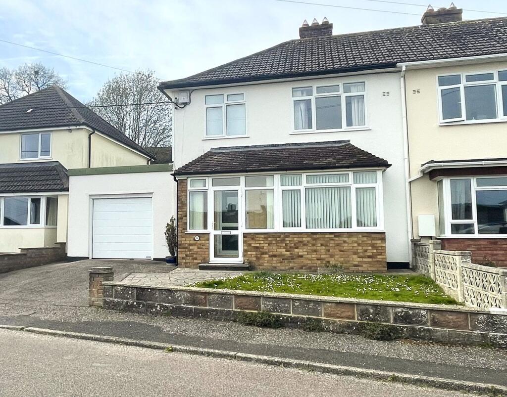 3-bed semi-detached on Everest Drive, Seaton, Devon, EX12, £230,000
