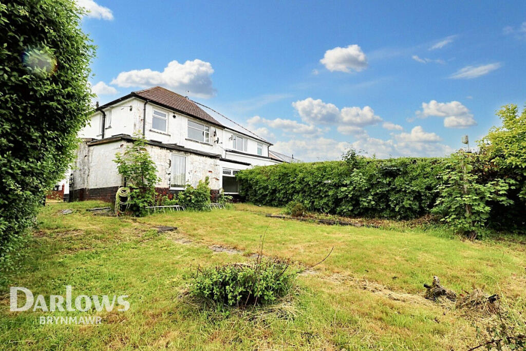 3-bed semi-detached on Glanhowy Street, Tredegar, £245,000