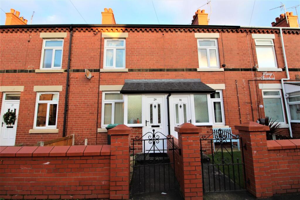 2-bed terraced on Bertie Road, Wrexham, LL13, £118,000