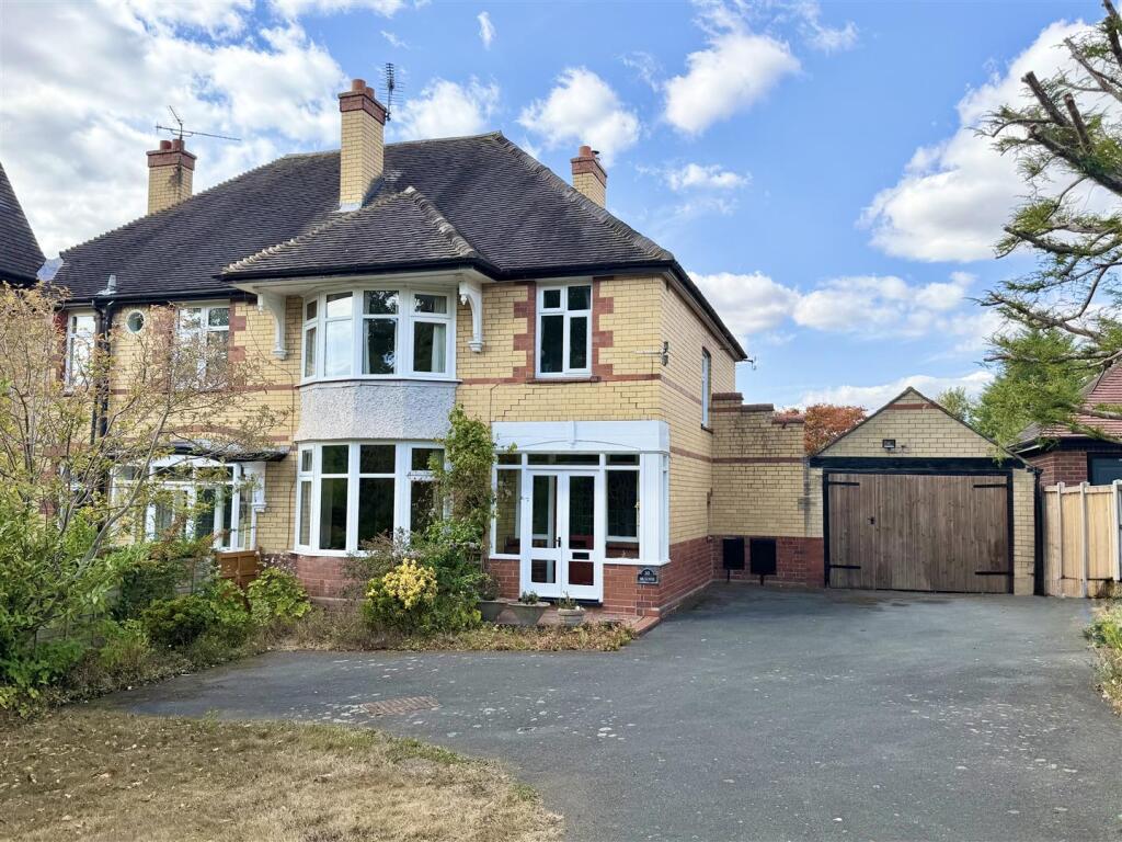 4-bed semi-detached on 30 Radbrook Road, Shrewsbury, SY3 9BE, £495,000