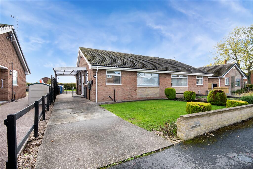2-bed semi-detached on 16 Birkdale Grove, Retford, Nottinghamshire DN22 7DS, £175,000