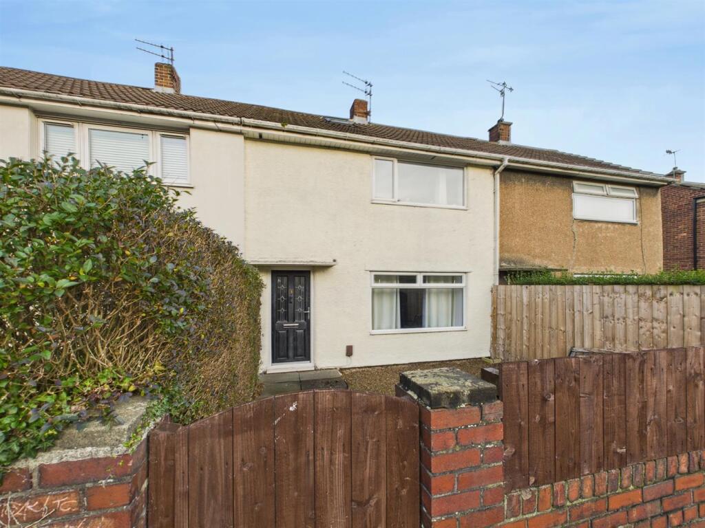 2-bed terraced on Ennerdale, Heworth, Gateshead, £110,000