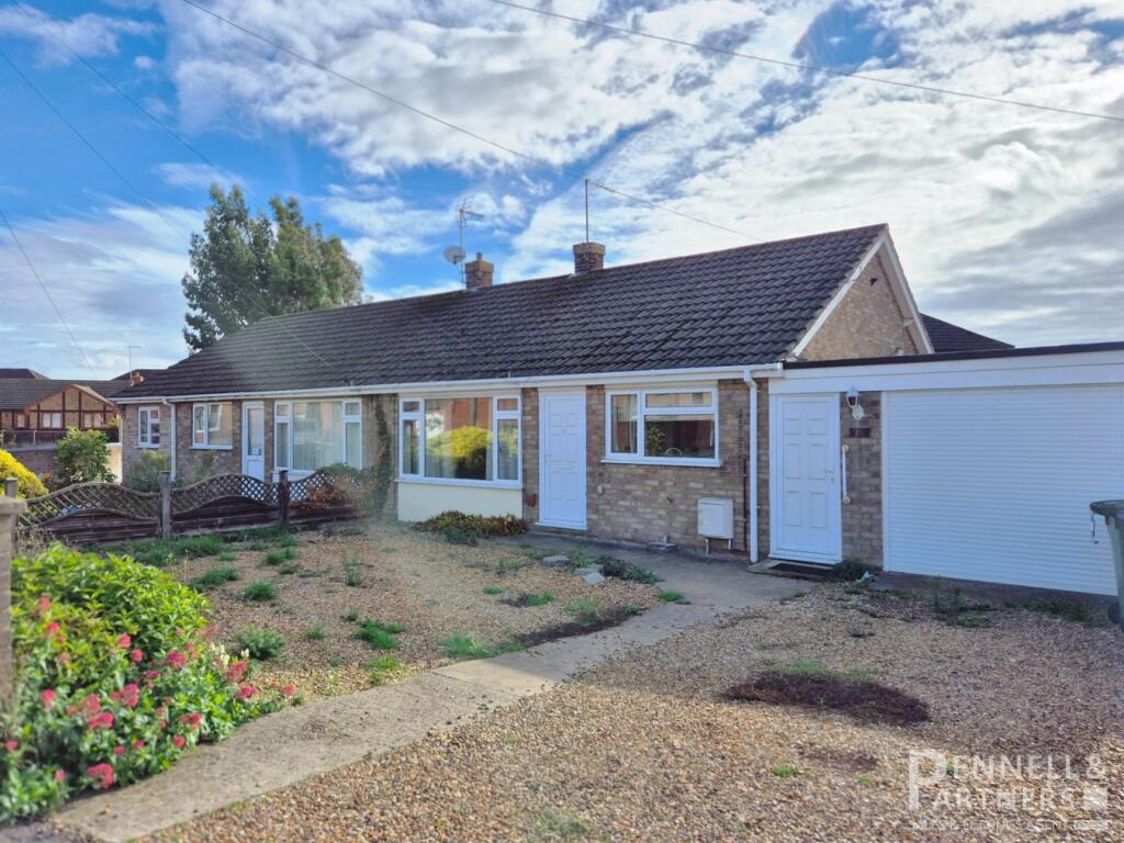 2-bed semi-detached on Mayfield Road, Whittlesey, Peterborough, PE7, £210,000