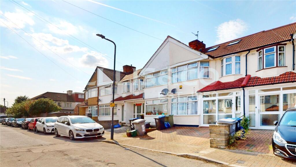 4-bed terraced on Lomond Close, Wembley, HA0, £700,000