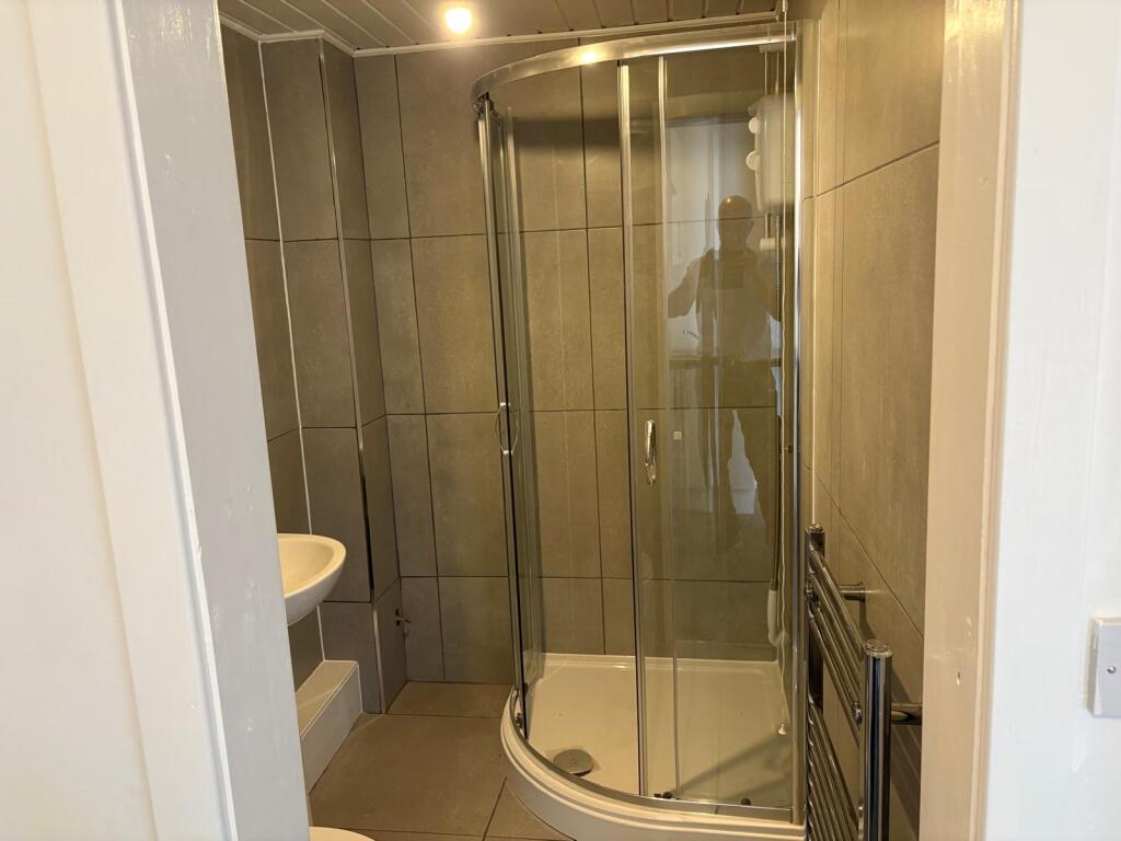 Shower room in flat