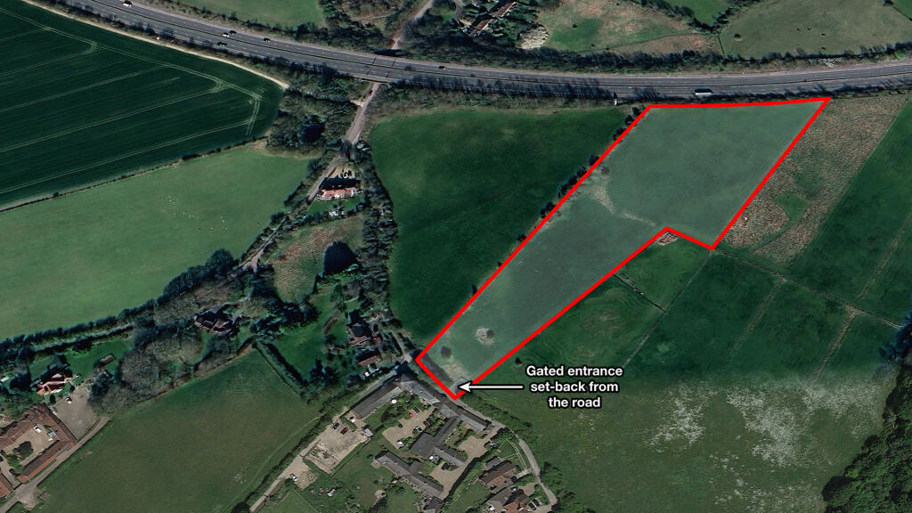 Land for sale on a quiet & affluent residential road.