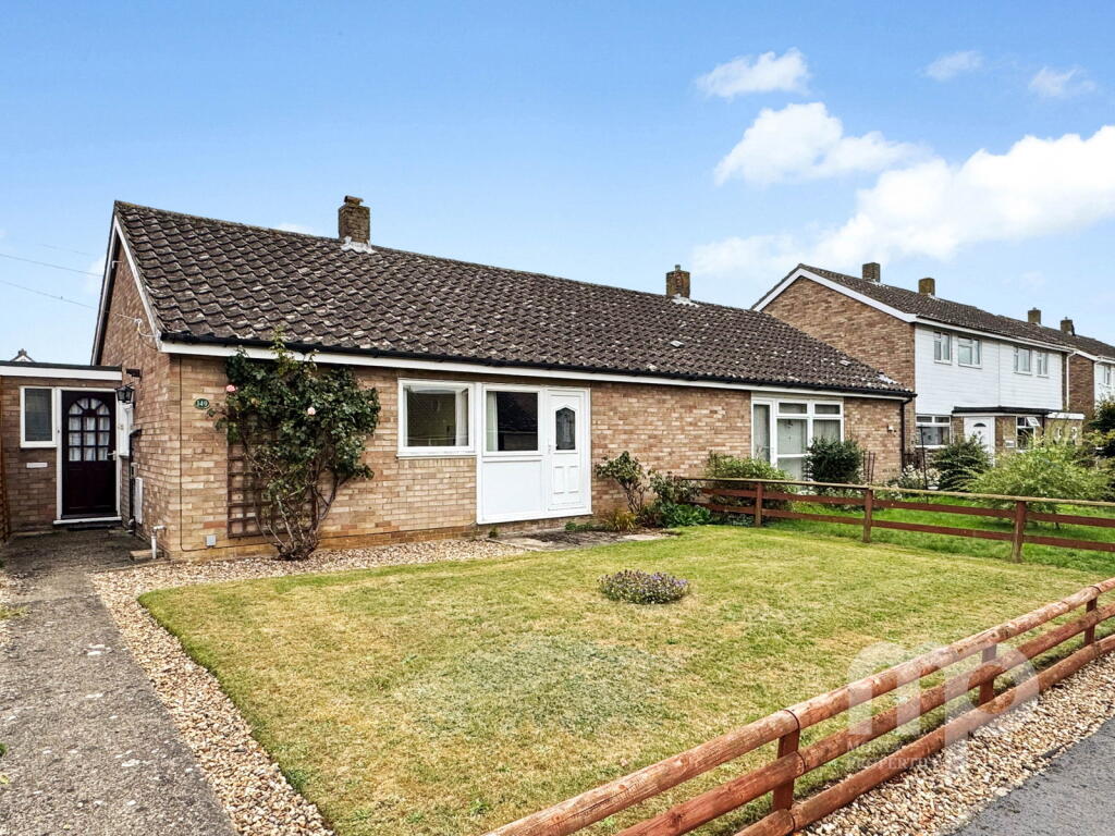 2-bed semi-detached on Orchard Way, Wymondham, NR18, £235,000