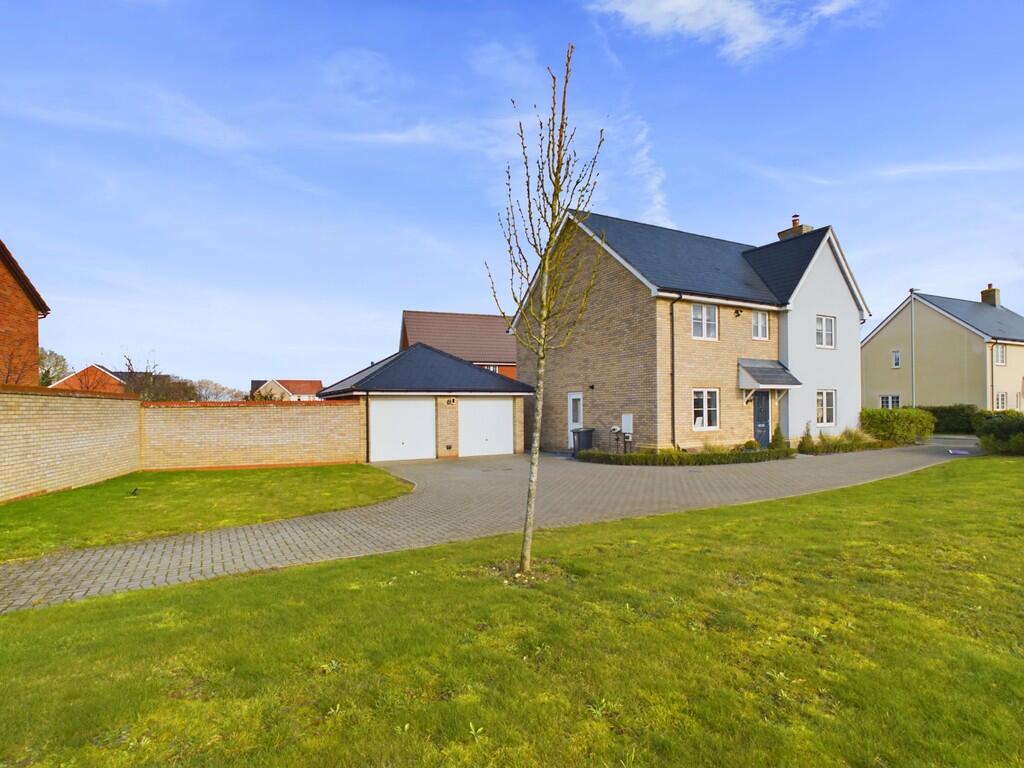 4-bed detached on Elmswell, Bury St Edmunds, £475,000