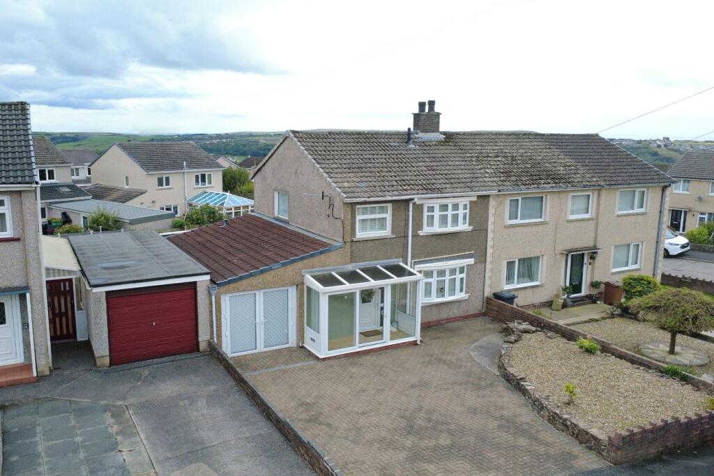 4-bed semi-detached on Balmoral Road, Whitehaven, CA28, £250,000