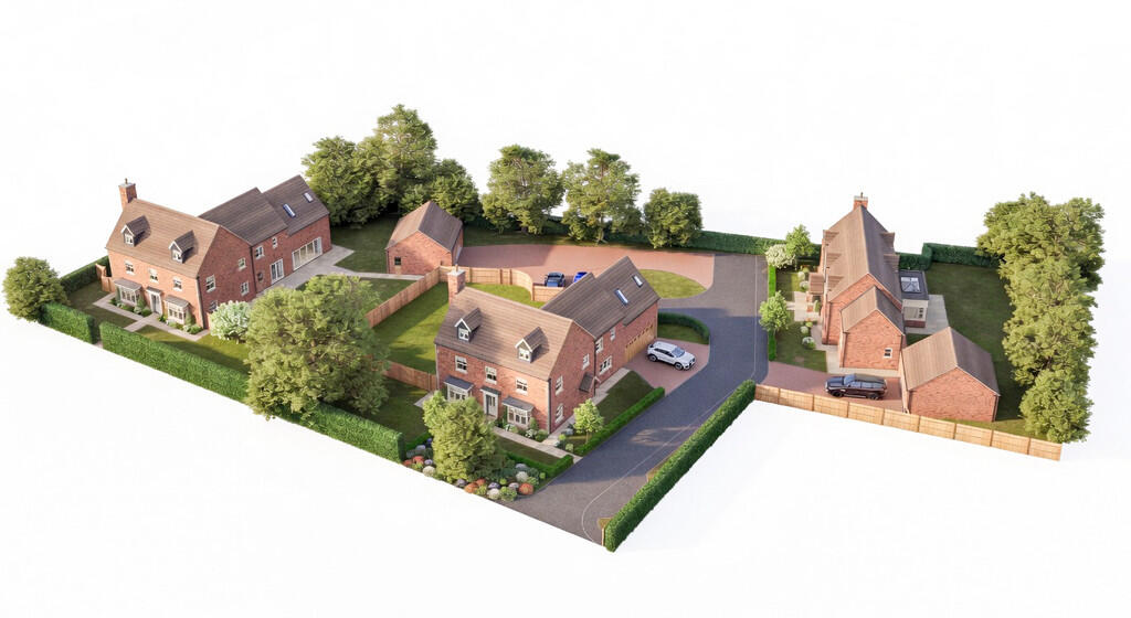 4-bed detached on Drum and Monkey Lane, Packington, £895,000