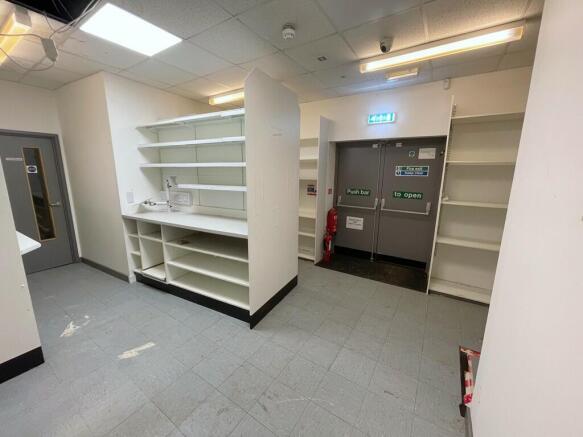 Rear store area