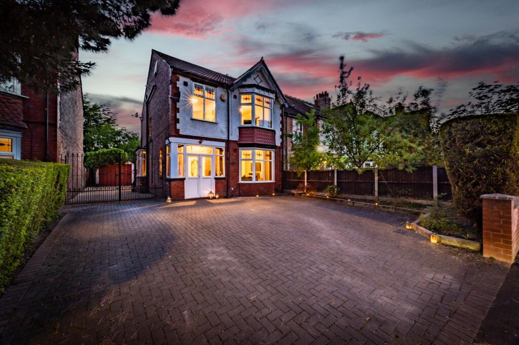 4-bed detached on Wilmslow Road, Cheadle, SK8, £625,000