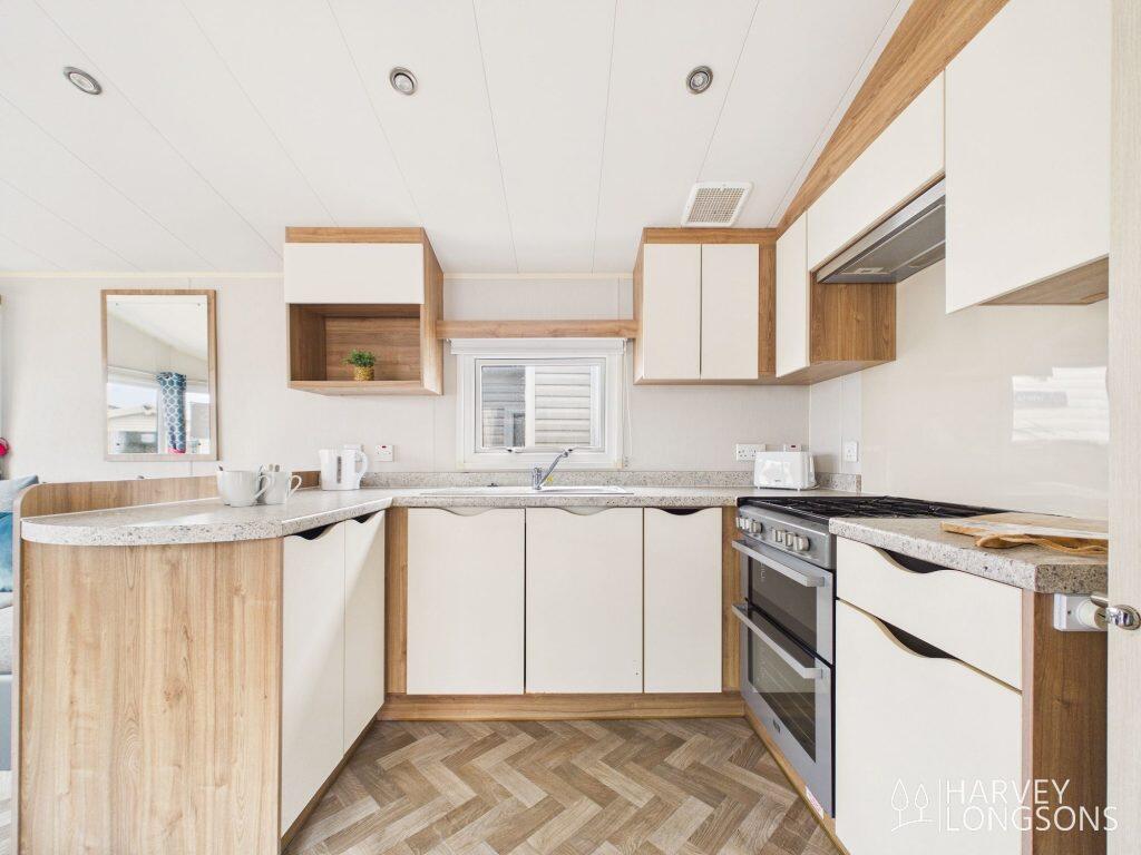 2-bed caravan on Lossiemouth Holiday Park, £34,995