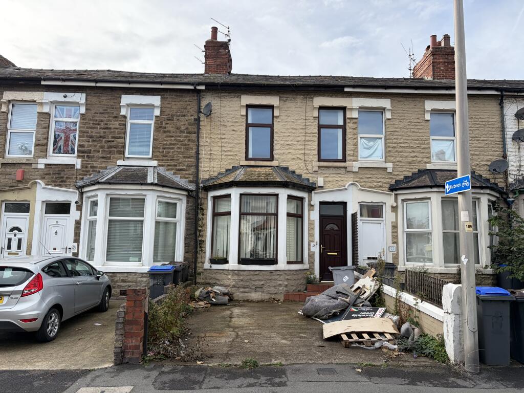 3-bed terraced on 20 Devonshire Road, Blackpool, Lancashire FY3 8AA, £50,000