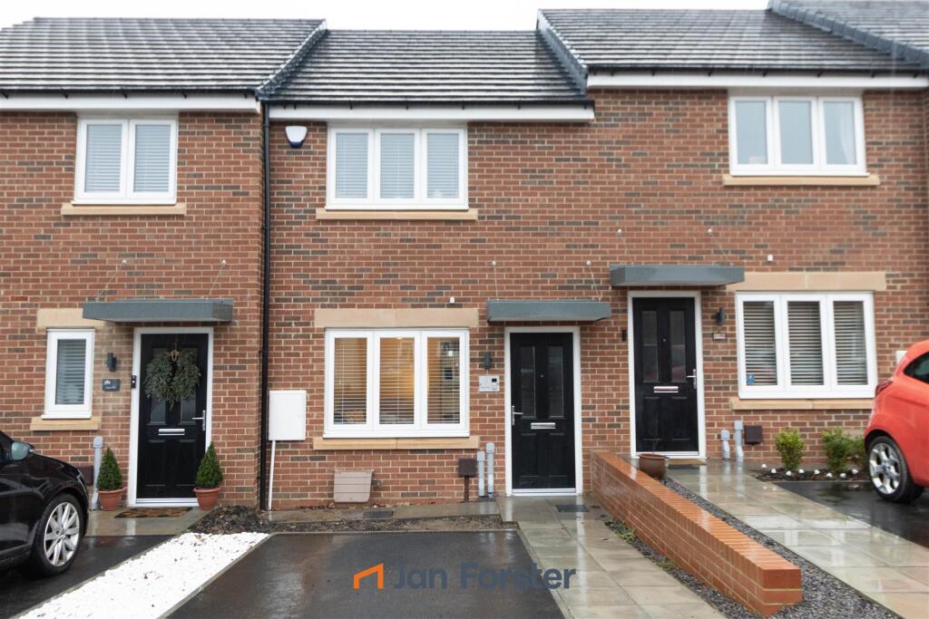 2-bed terraced on Daisy Place, West Meadows, Cramlington, £185,000