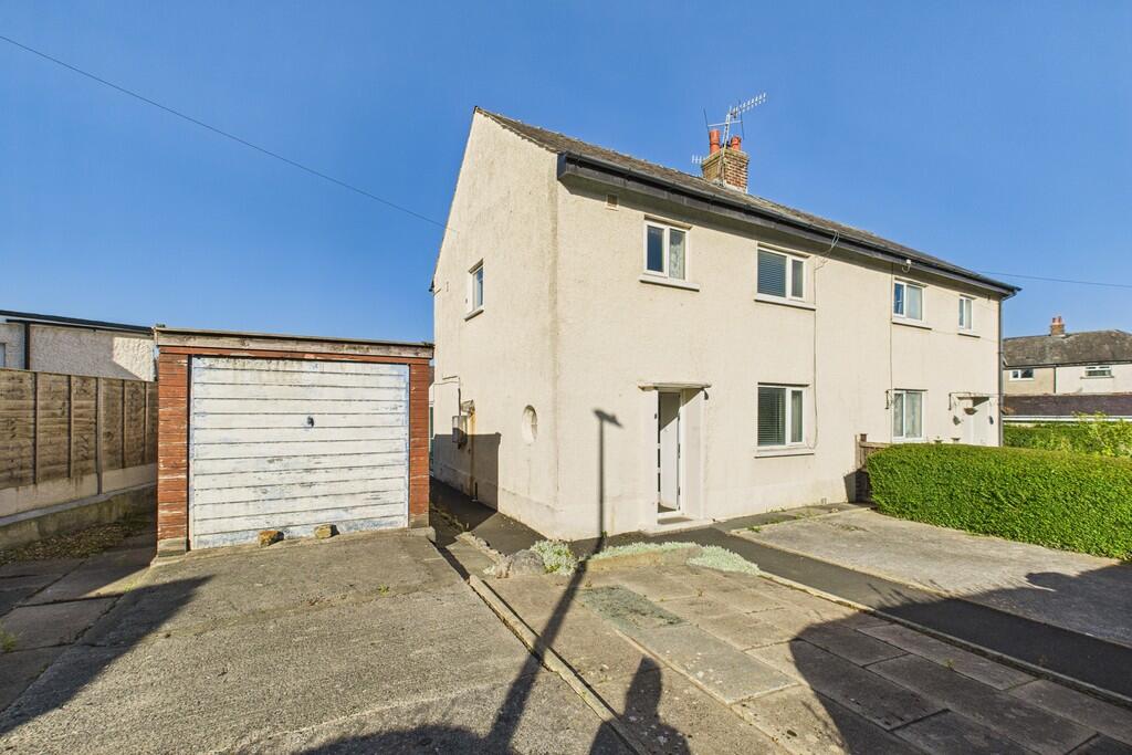 3-bed semi-detached on 8 Highfield Road, Carnforth, Lancashire, £175,000