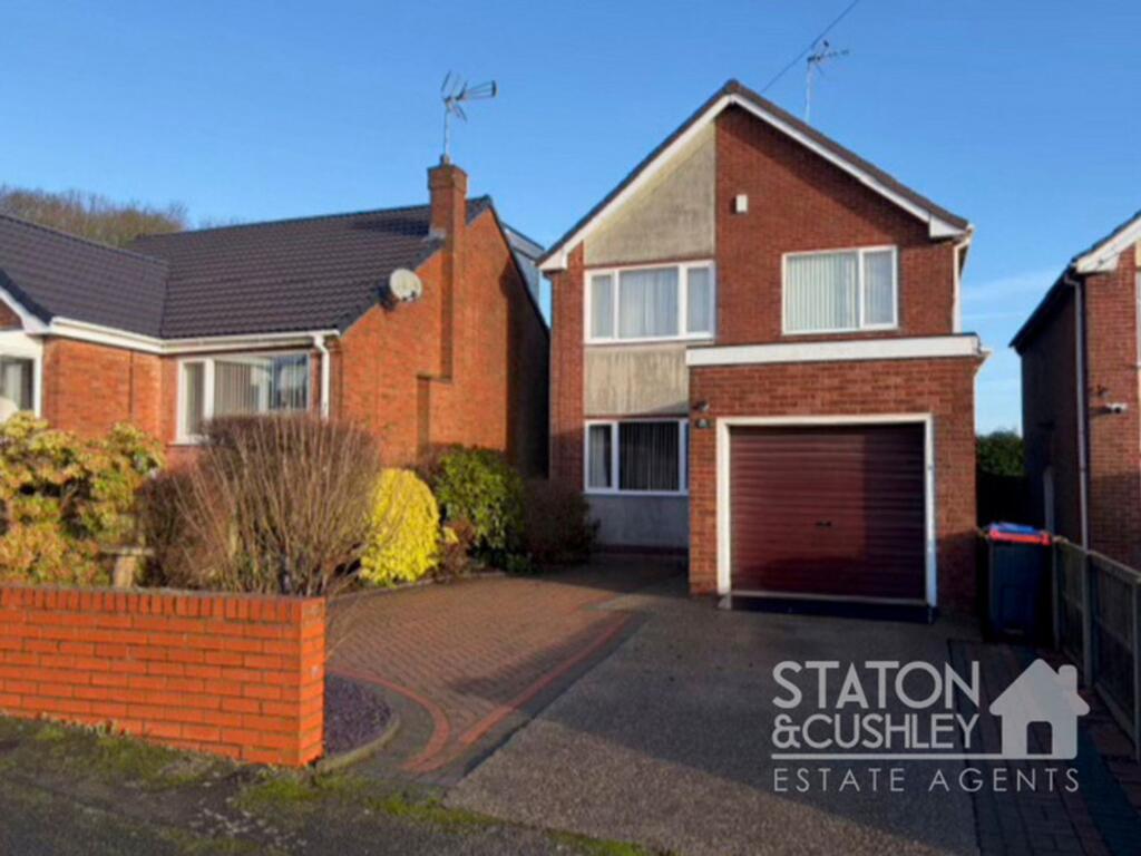 3-bed detached on Richmond Road, Kirkby-In-Ashfield, NG17, £250,000