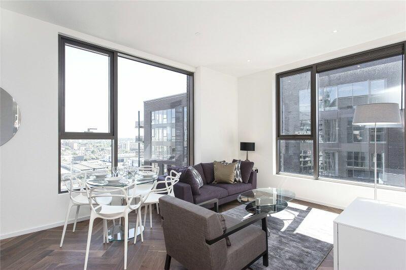 2-bed flat on Ambassador Building, Embassy Gardens, SW11, £899,995