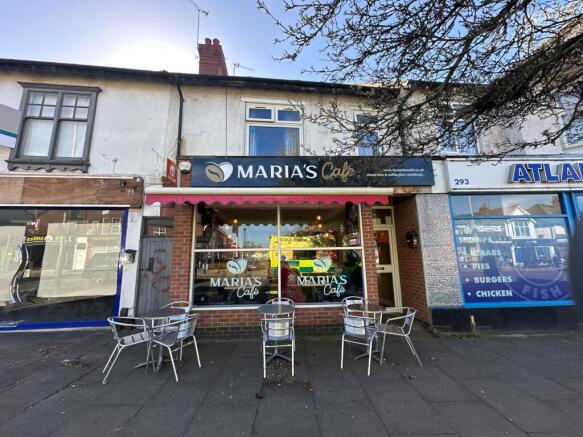 Café / shop front