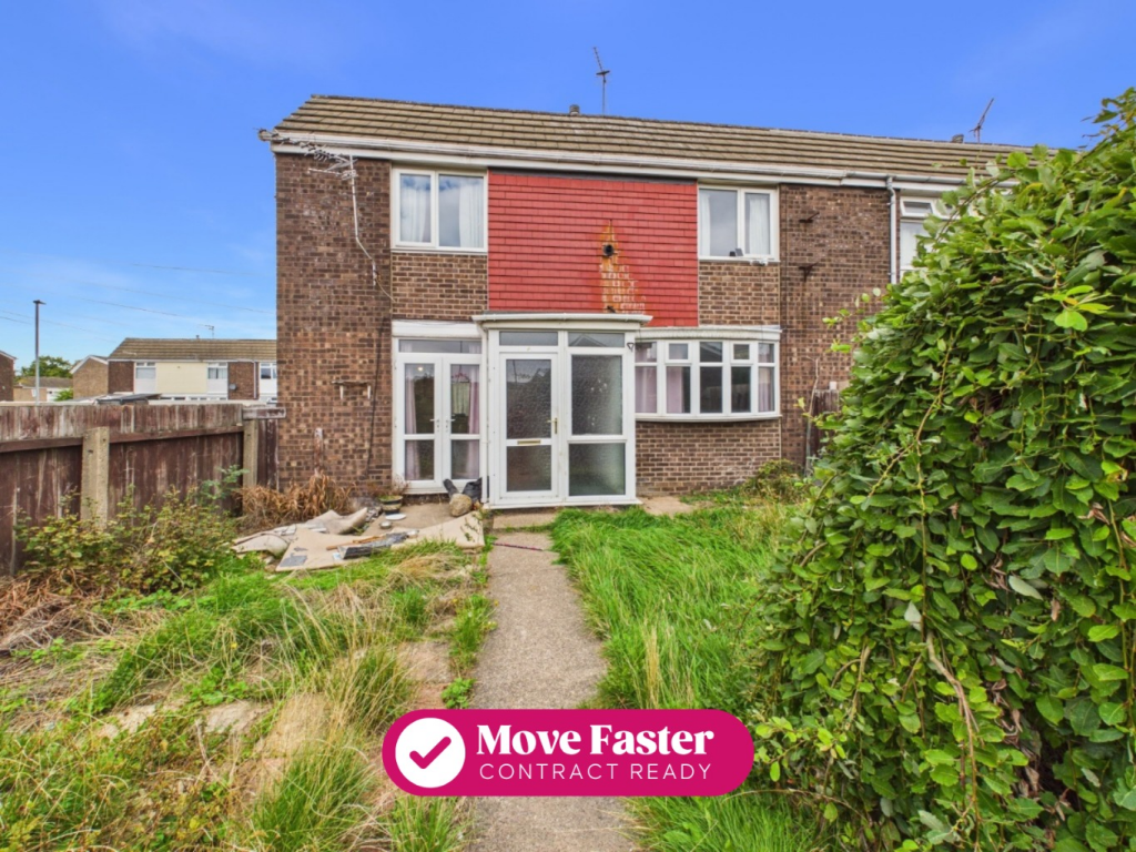 2-bed terraced on Newlyn Close, Bransholme, Hull, HU7 4PH, £65,000