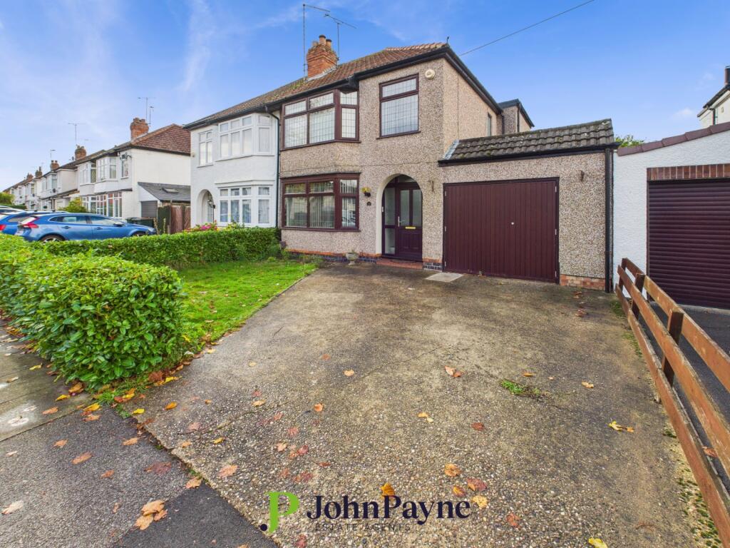 3-bed semi-detached on Wainbody Avenue North, Green Lane, Coventry, CV3, £380,000