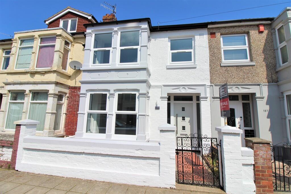 3-bed terraced on Hayling Avenue, Baffins, £349,995