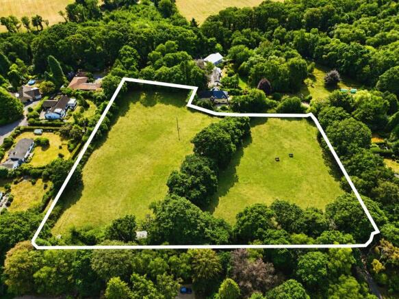 Aerial view of site