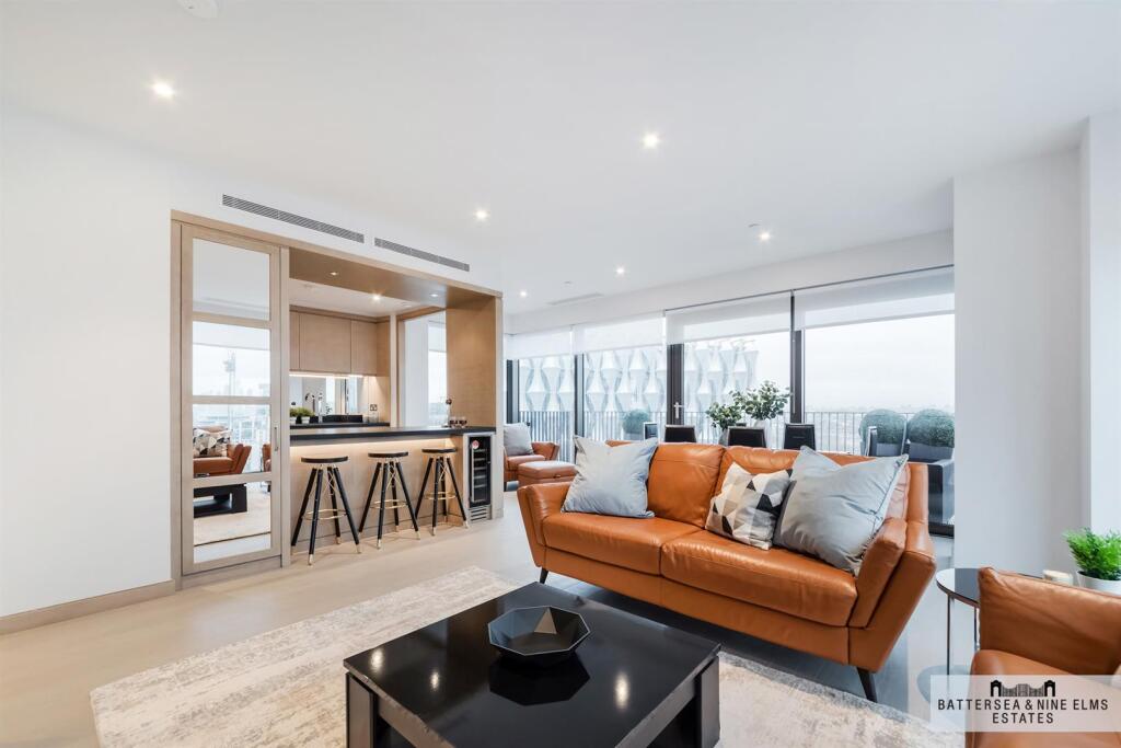 2-bed flat on Legacy Building, Embassy Gardens, £1,300,000