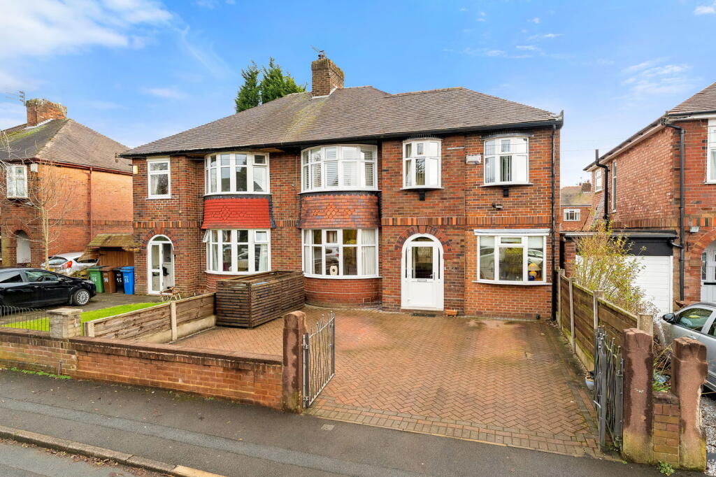 5-bed semi-detached on Mouldsworth Avenue, Heaton Chapel, Stockport, SK4, £425,000