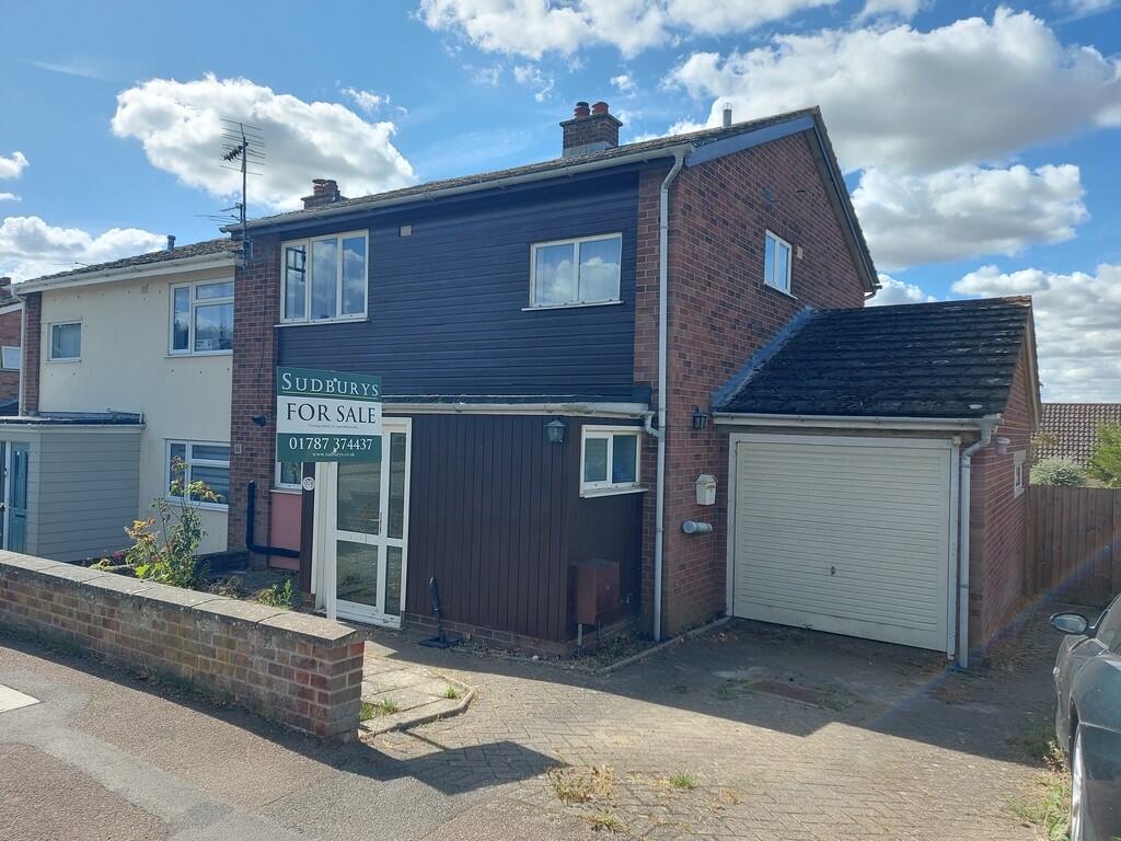3-bed semi-detached on Tudor Road, Sudbury, £300,000