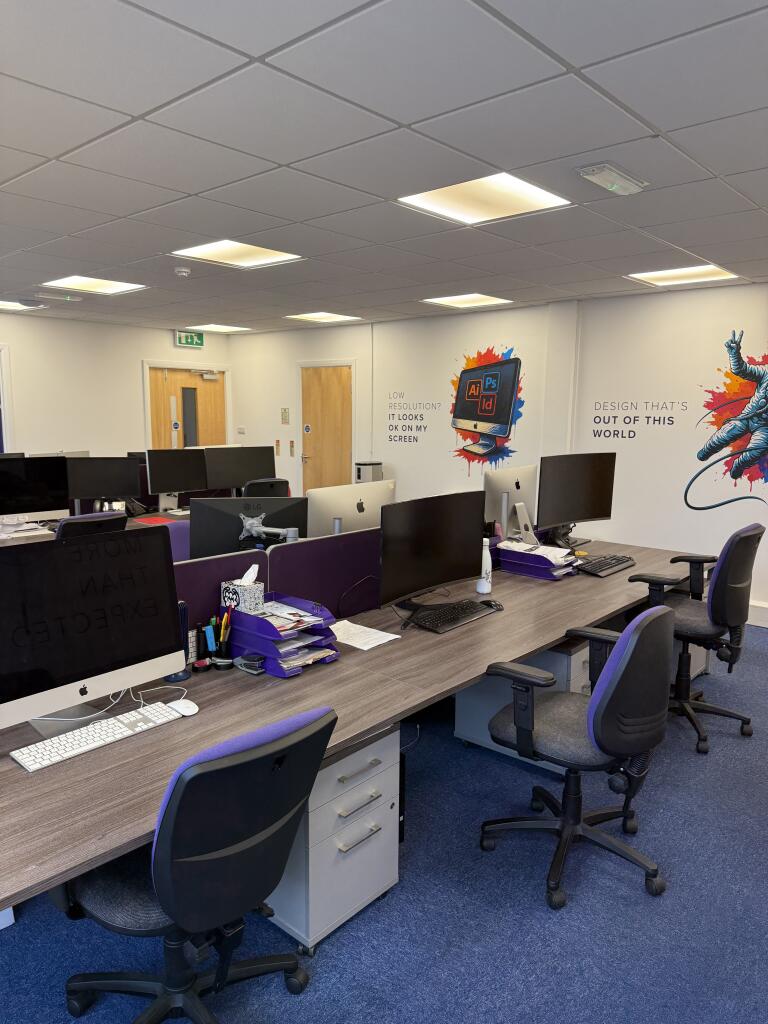 Open plan office