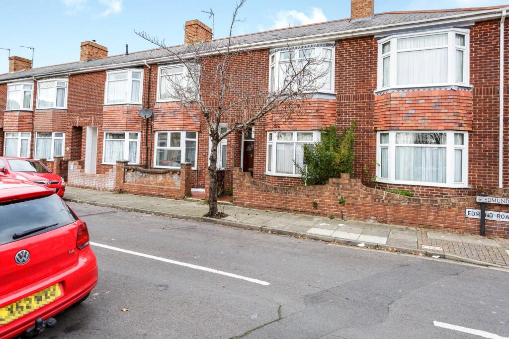 3-bed terraced on Edmund Road, Southsea, £275,000