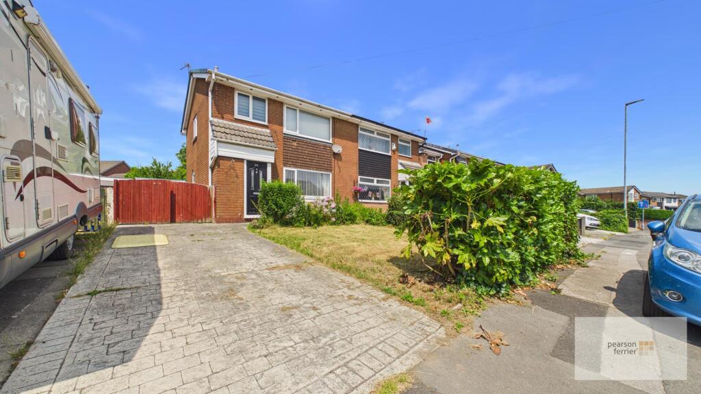 3-bed semi-detached on Harper Fold Road, Radcliffe, Manchester, £225,000