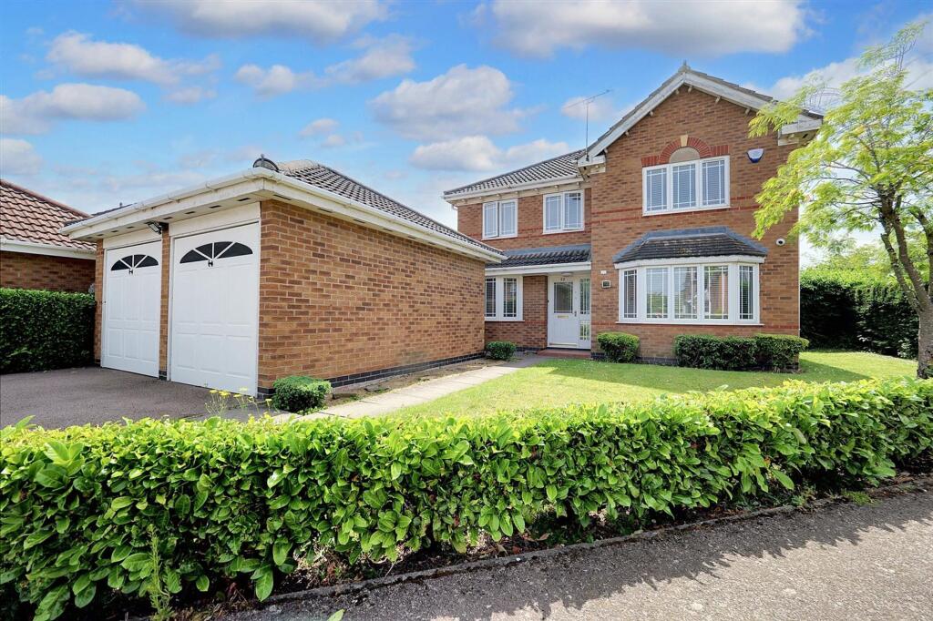 4-bed detached on Kingfisher Road, Mountsorrel, LE12, £600,000